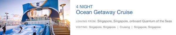 Royal Caribbean “Cruise to Nowhere” from Singapore